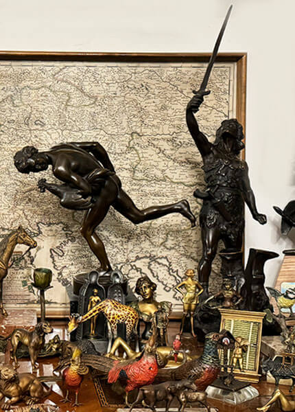 Antiquitäten Ankauf – Ankauf von Skulpturen, Bronzefiguren und antiken Kunstobjekten.